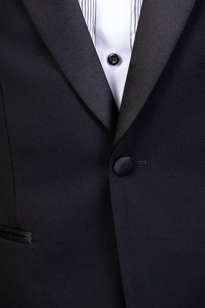 Gotti Tuxedo Black Suit Jacket