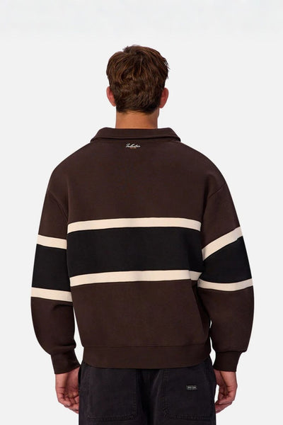 Industrie The Eastbourne Tracktop Brown Combo