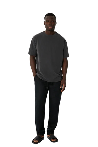 Industrie The New Capri Linen Pant - Black