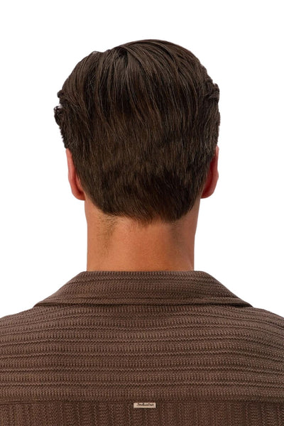 Industrie The Cortina Short Sleeve Shirt - Mocha 25