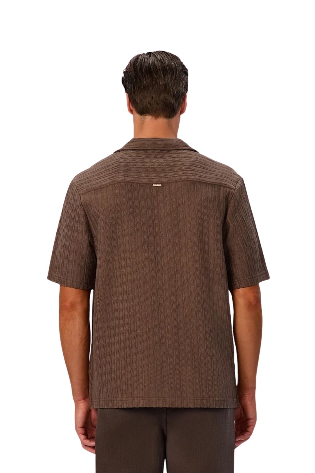 Industrie The Cortina Short Sleeve Shirt - Mocha 25