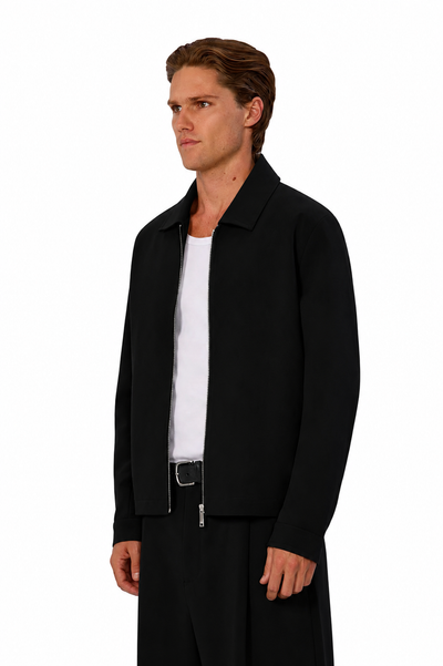 Industrie The Lusso Bomber Jacket Black