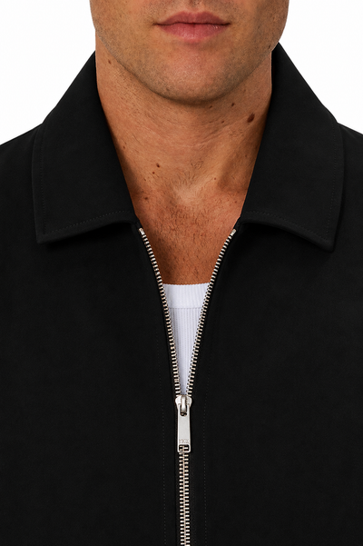 Industrie The Lusso Bomber Jacket Black