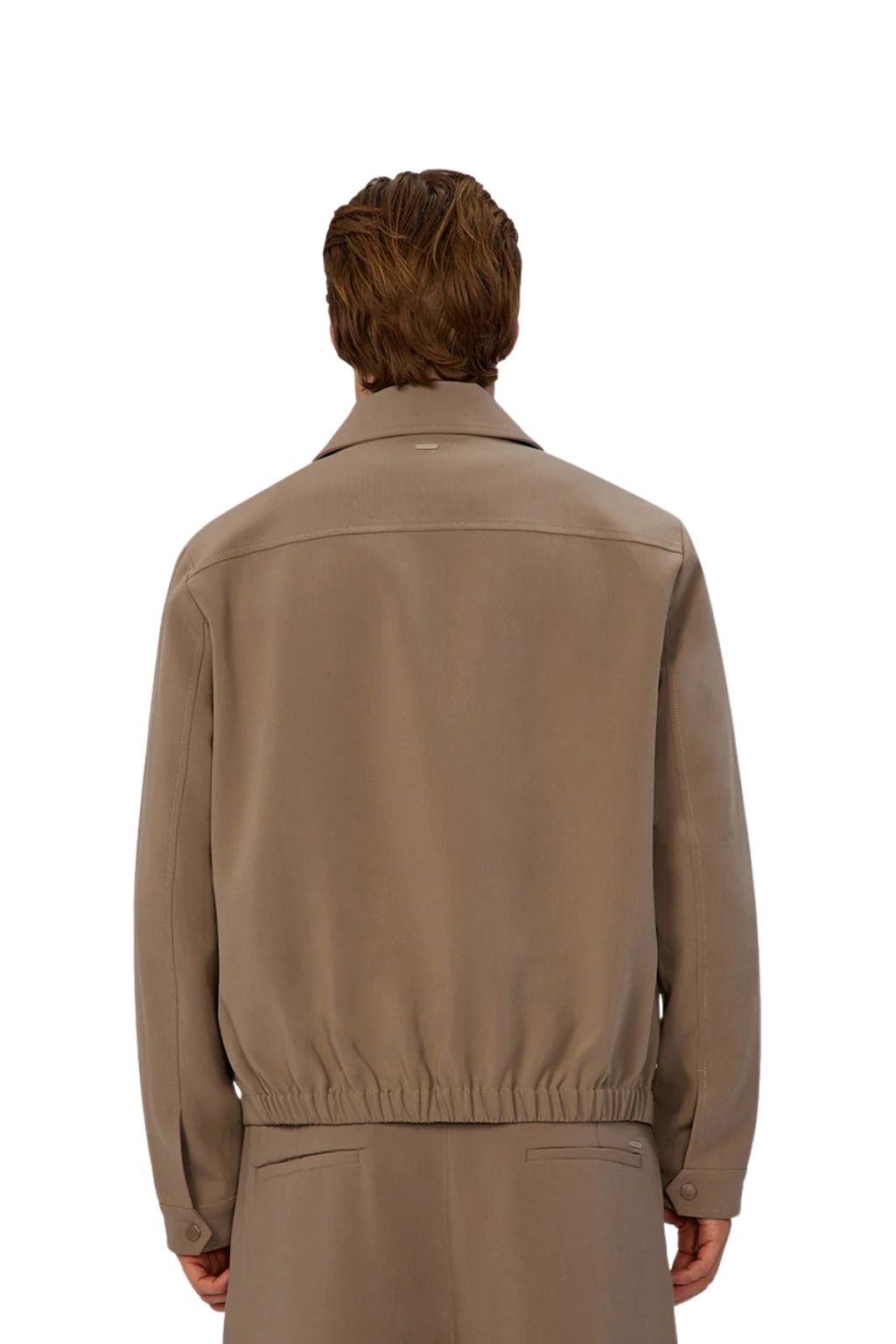 Industrie The Lusso Bomber Jacket - Sandrift