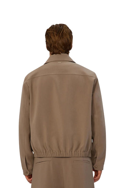 Industrie The Lusso Bomber Jacket - Sandrift