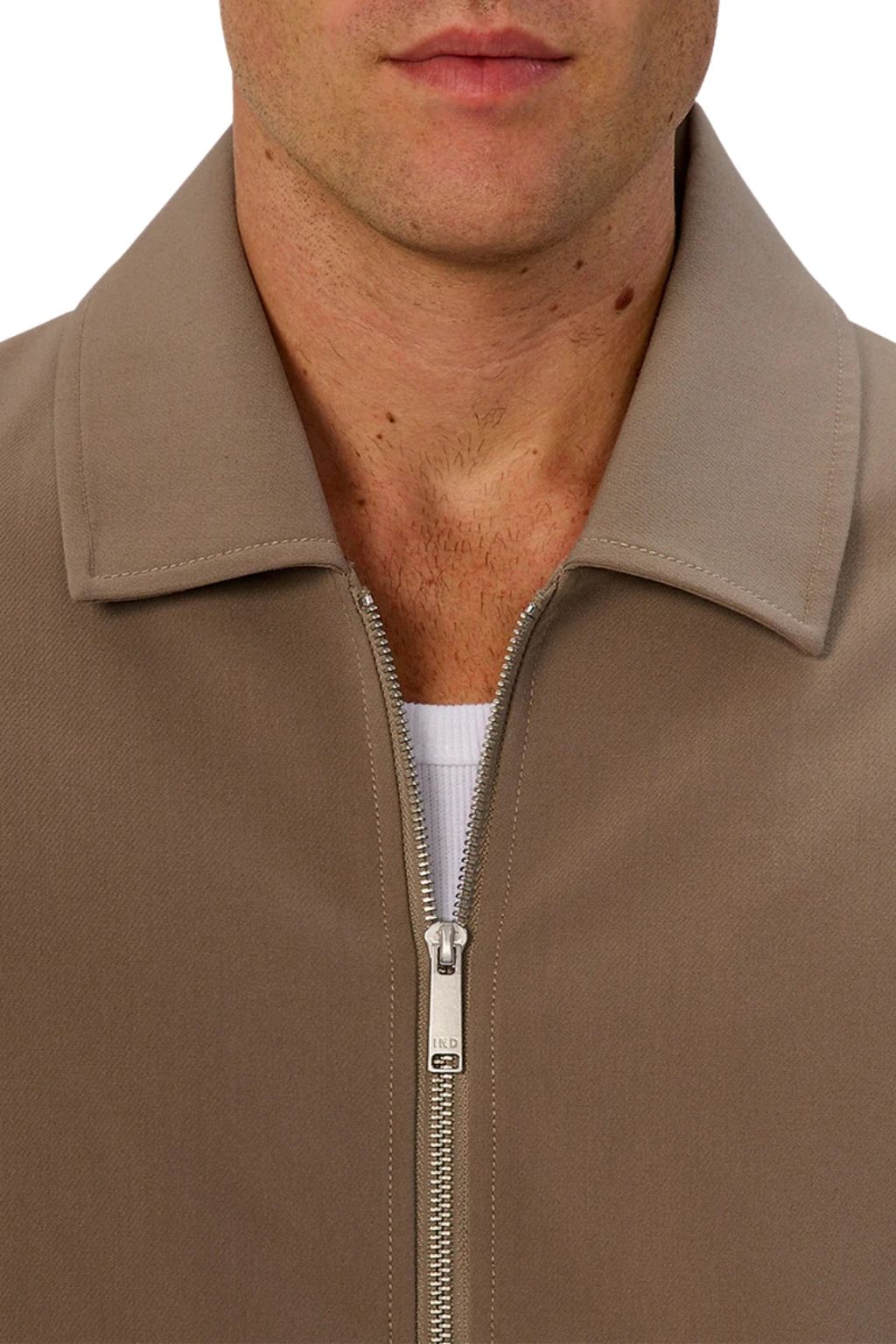 Industrie The Lusso Bomber Jacket - Sandrift