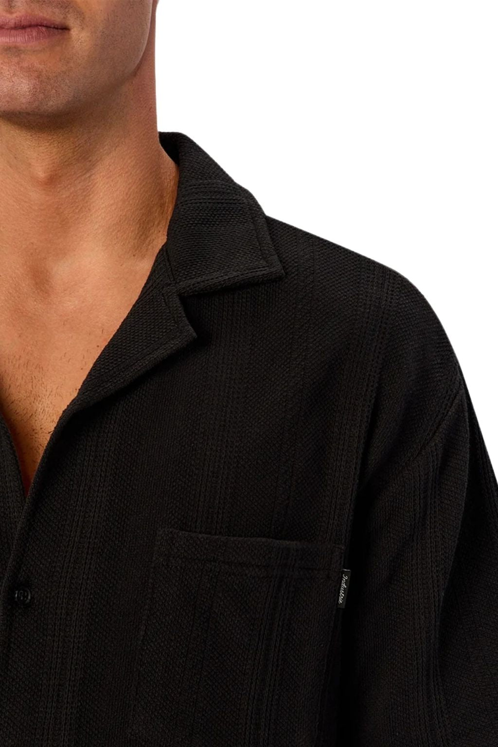 Industrie The Malaga Short Sleeve Shirt - Black