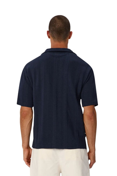Industrie The Malaga Short Sleeve Shirt - New Navy