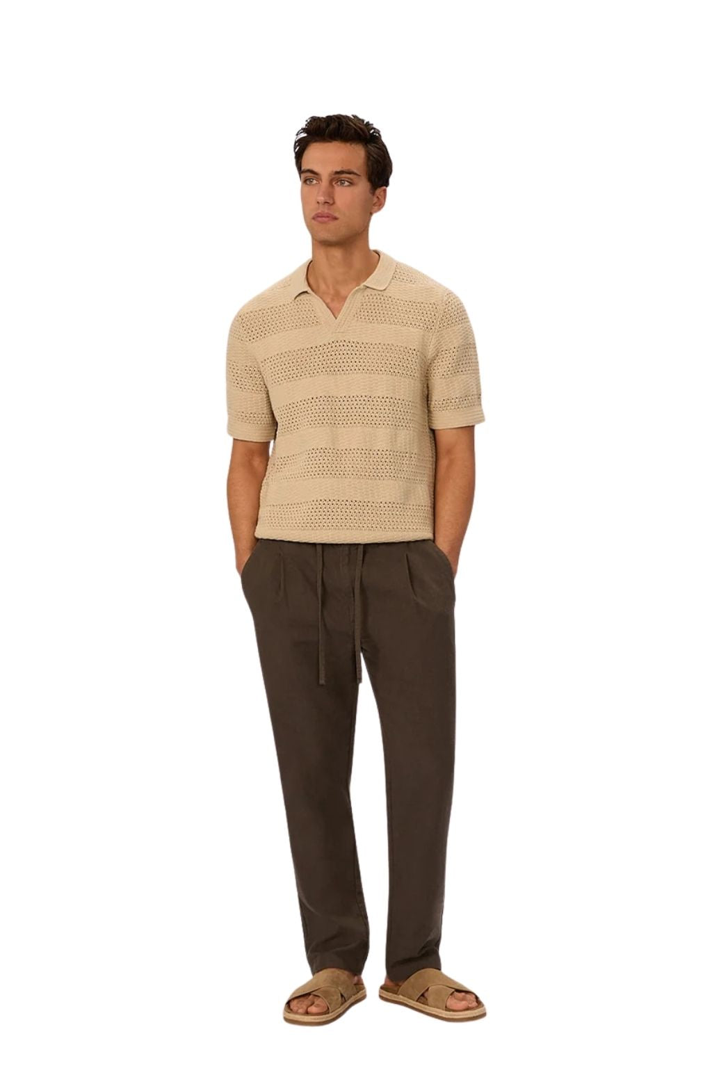Industrie The Menorca Solid Polo - Dune