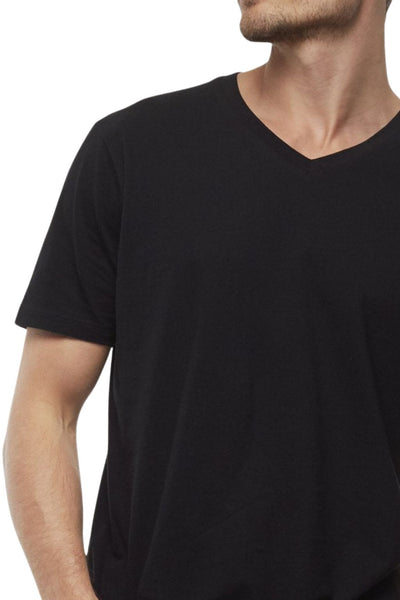 Industrie The New Basic Vee Tee Black