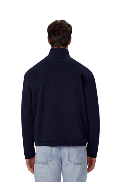 Industrie The Syracuse Track Top Dark Navy