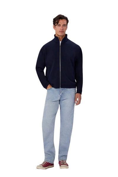 Industrie The Syracuse Track Top Dark Navy