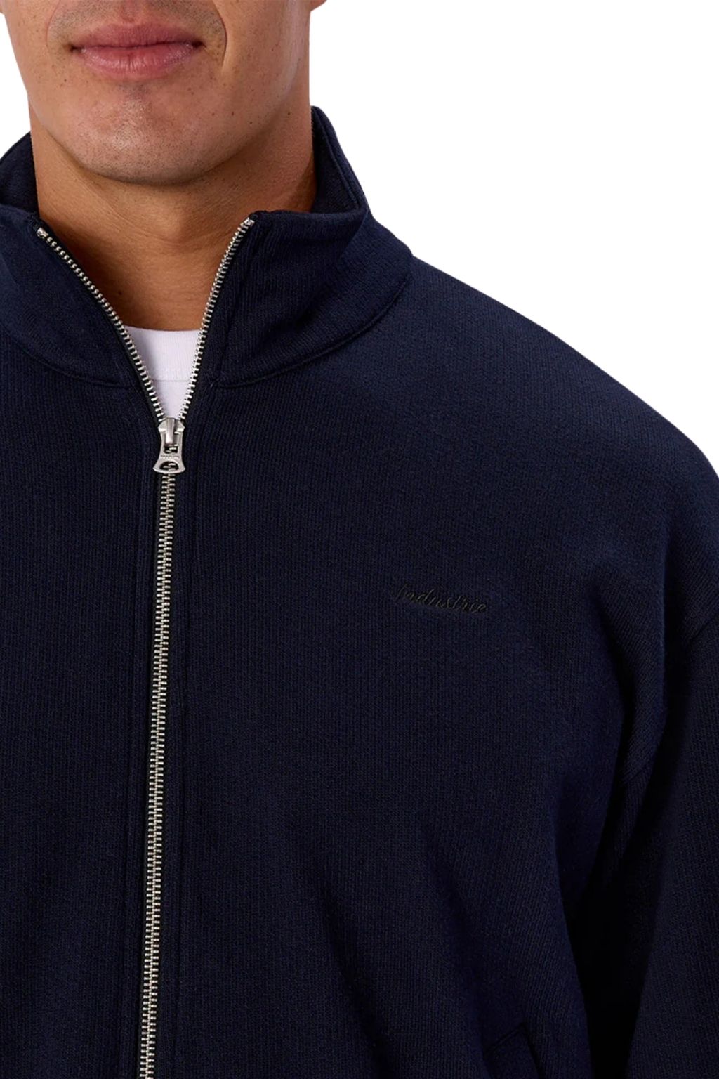 Industrie The Syracuse Track Top Dark Navy