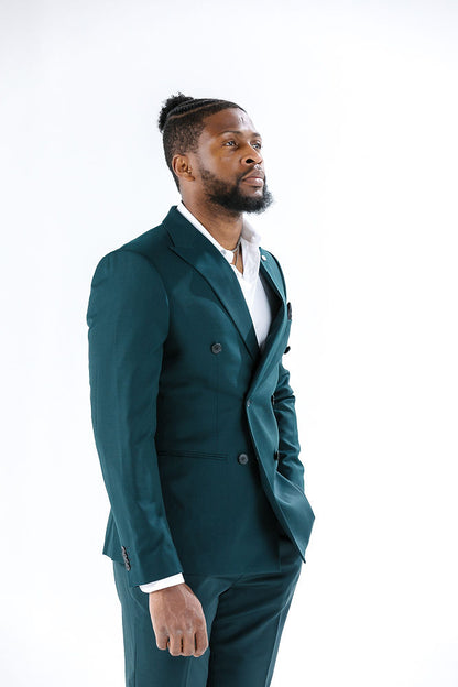 Salvatore Forest Green Suit Jacket Jacket