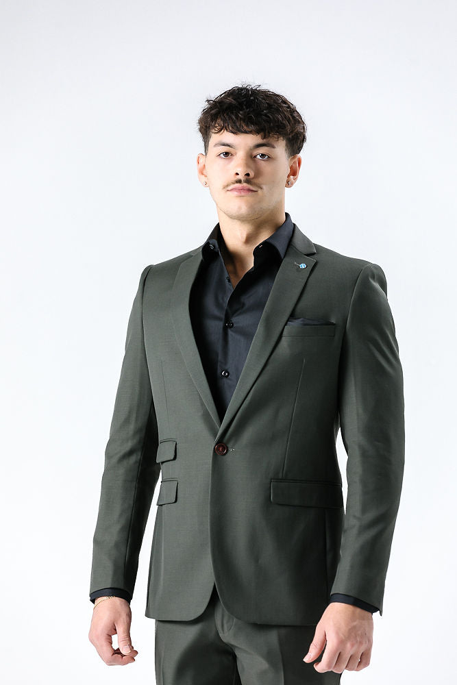 Pablo Olive Suit Jacket Jacket
