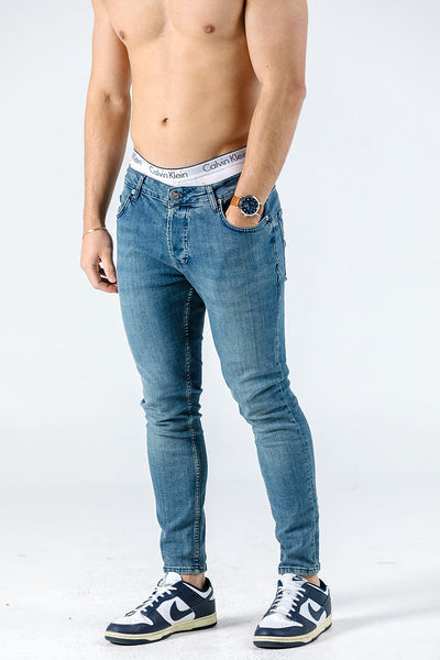 Black Island Blue Slim Jeans Jeans