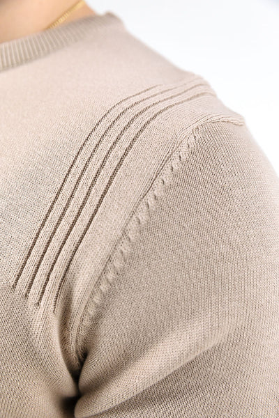 Tony Montana Beige Knit