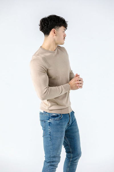 Tony Montana Beige Knit