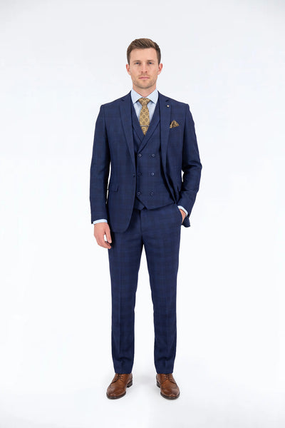 Leo Navy Suit Jacket