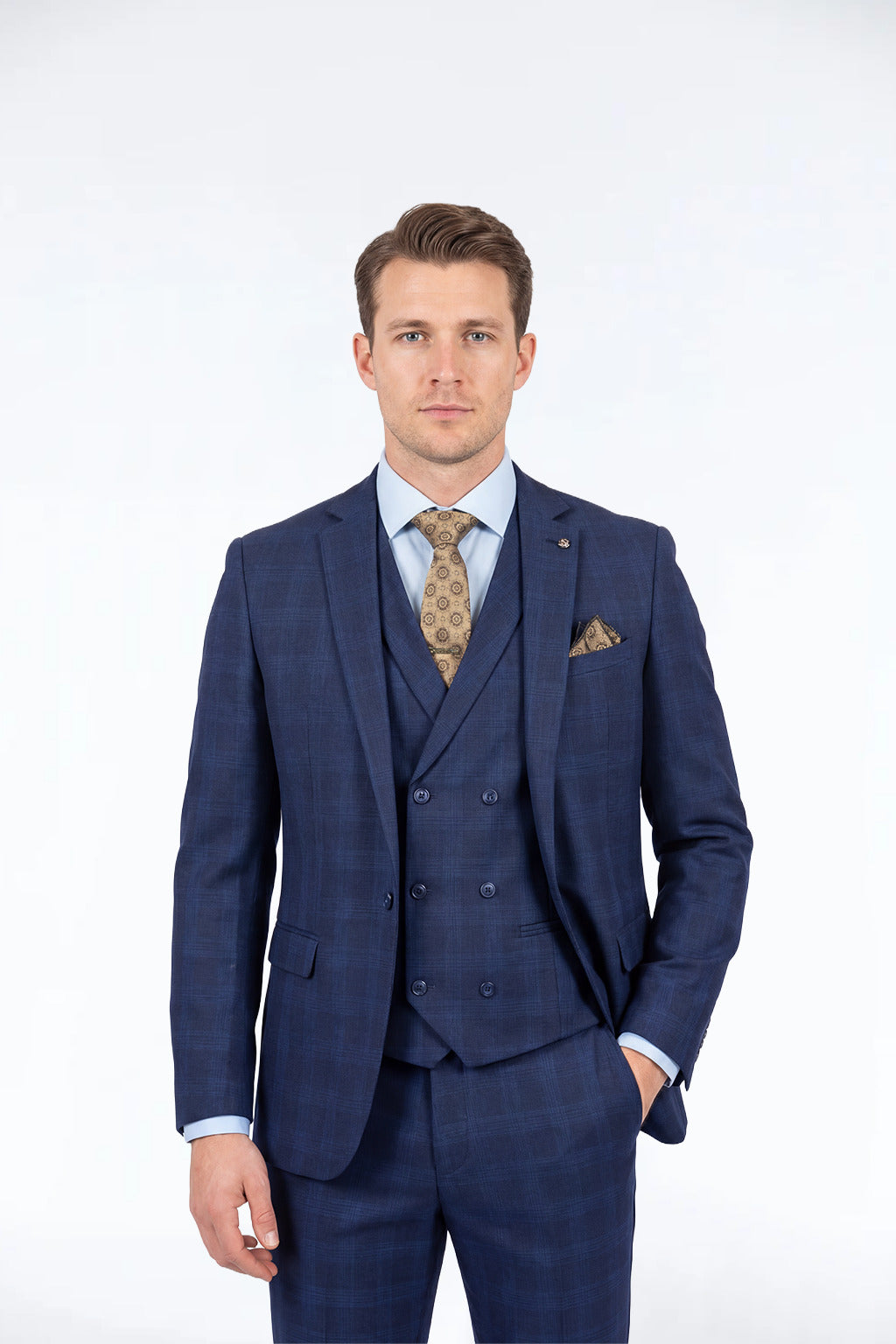Leo Navy Suit Jacket