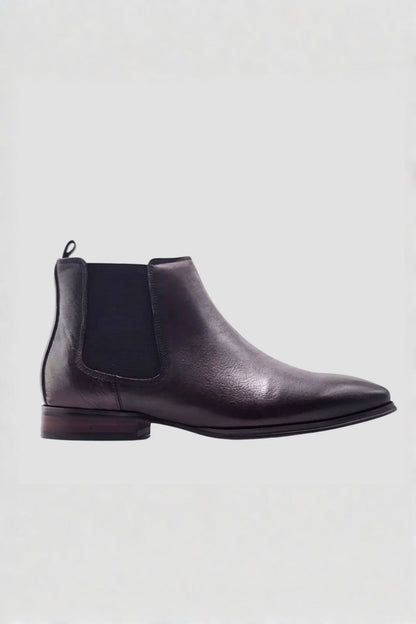 Martino Carolus Andreas Brown Leather Boot