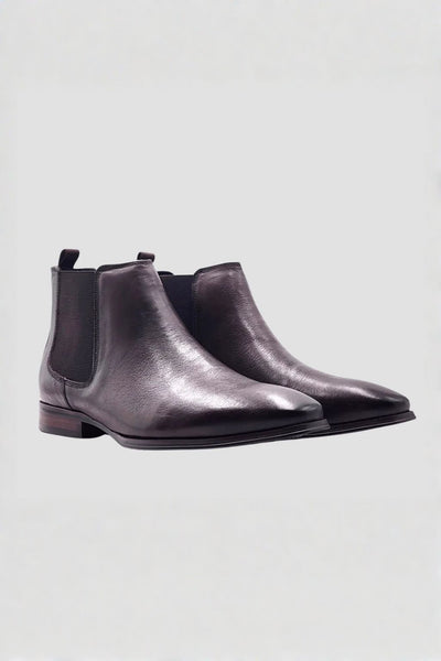 Martino Carolus Andreas Brown Leather Boot