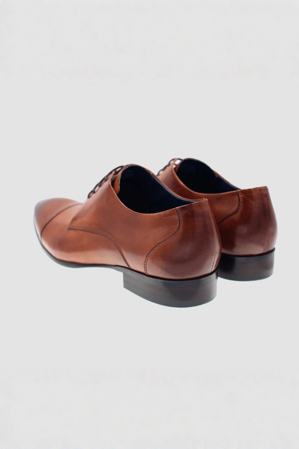 Martino Carolus Luca Dark Tan Dress Shoe