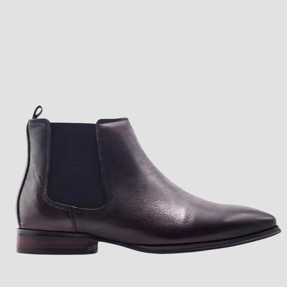 Martino Carolus Andreas Brown Leather Boot