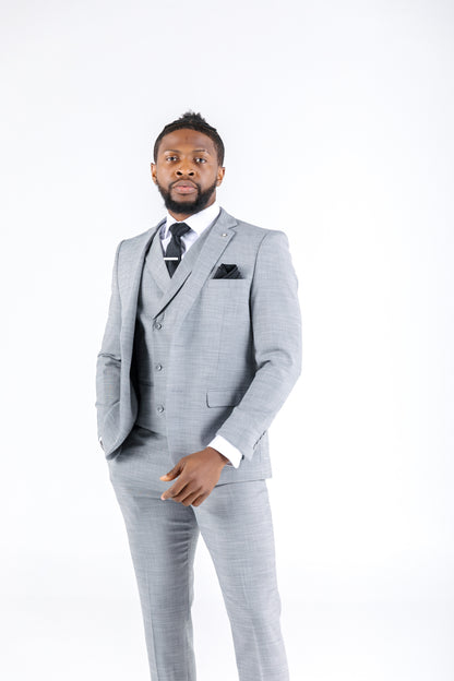 Miguel Silver Suit Jacket