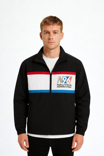 Nautica Competition Black Ashmore Full-Zip Jacket
