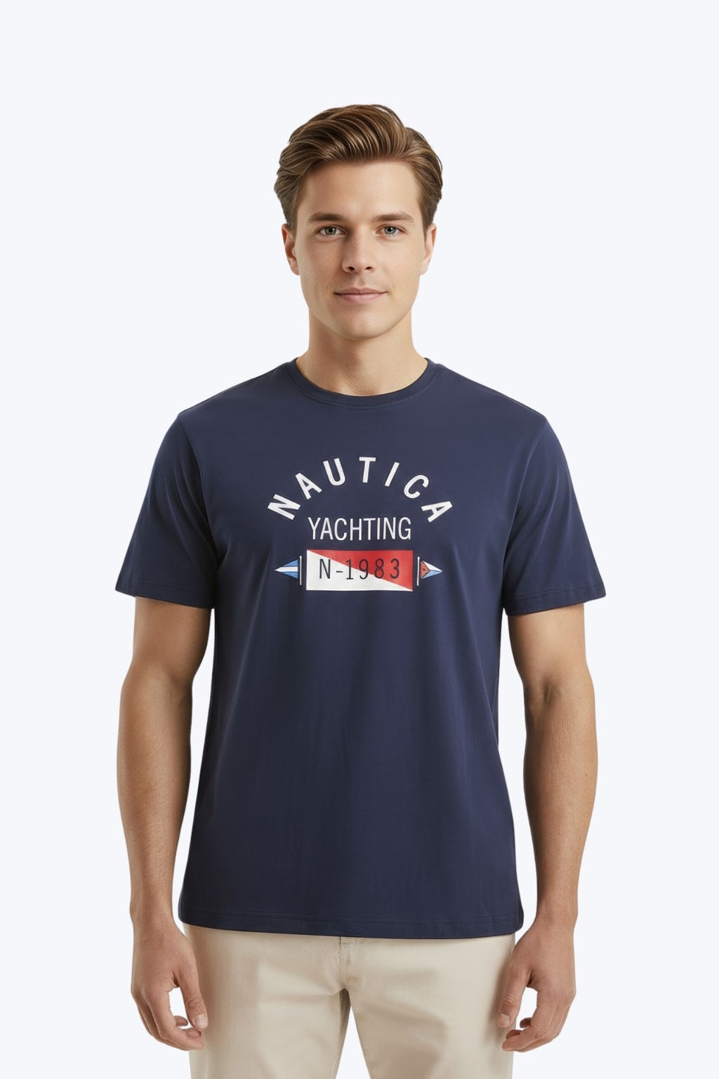 Nautica Navy Levi Tee