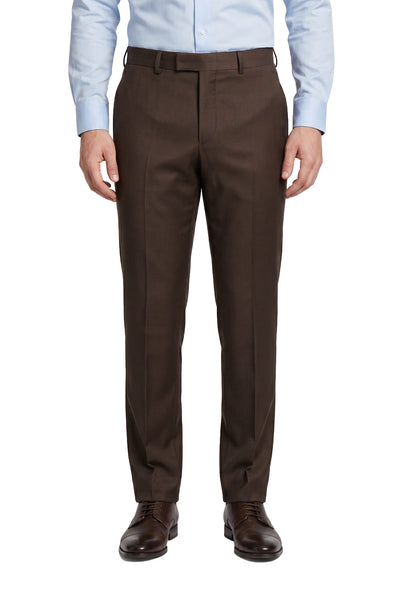 Pablo Chocolate Brown Suit Trousers