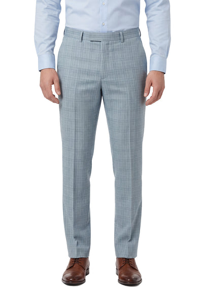 Sebastian Sky Check Suit Trousers