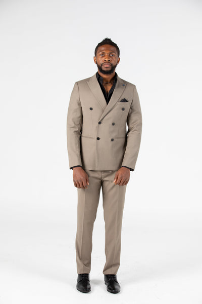 Salvatore Camel Suit Trousers