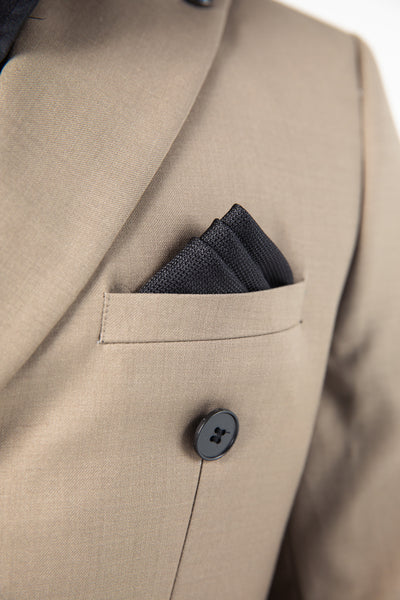 Salvatore Camel Suit Jacket