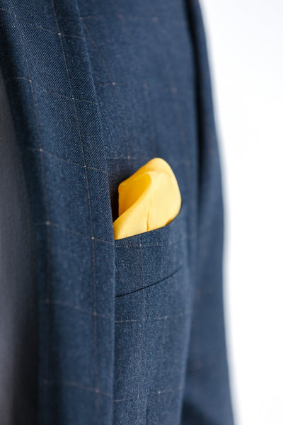 Shoreditch Fine Gold Check Suit Jacket