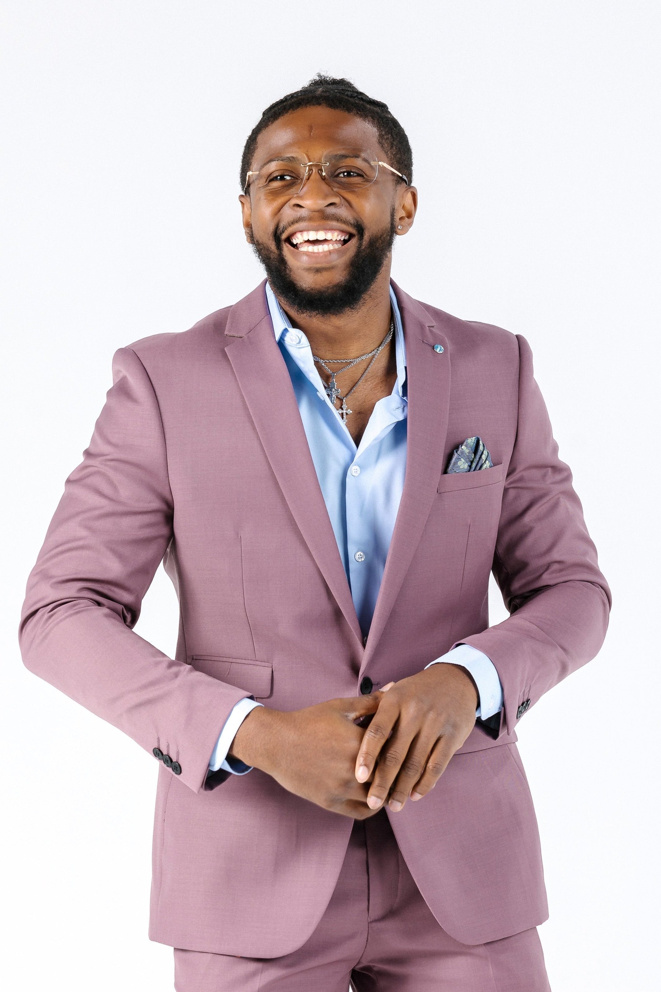 Pablo Pink Suit Jacket