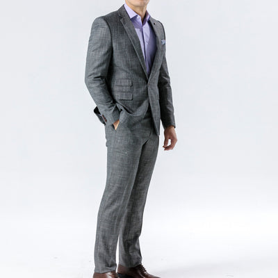 Arthur Charcoal Suit Trousers