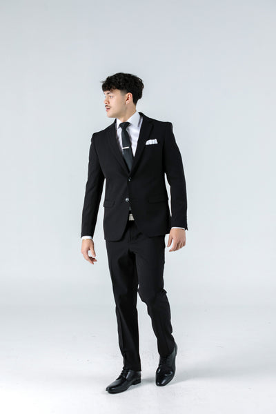 Marcus Black Stretch Suit Jacket