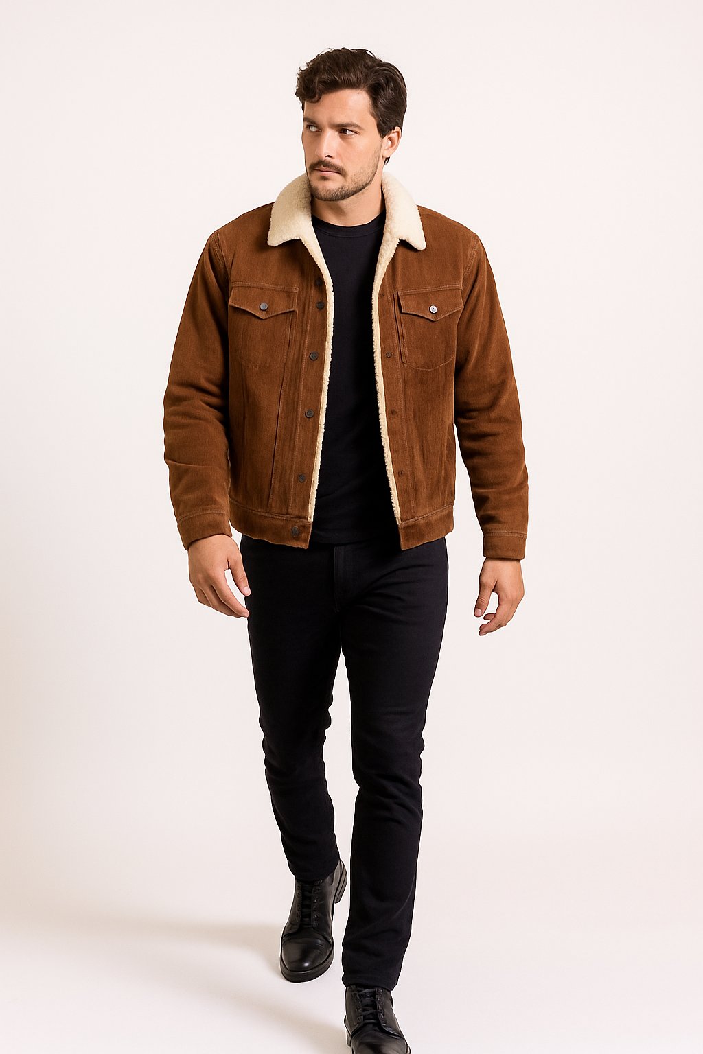 Silent Theory Chocolate Cruiser Cord Jacket
