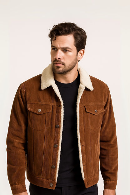 Silent Theory Chocolate Cruiser Cord Jacket