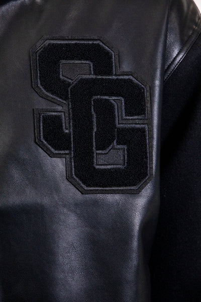 St Goliath Black Alumni Bomber Jacket