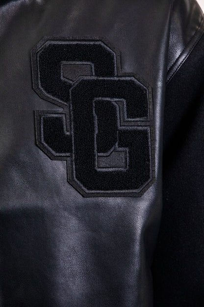 St Goliath Black Alumni Bomber Jacket