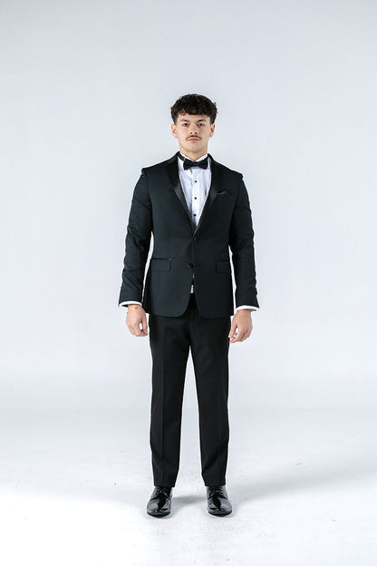 Van Heusen Black Tuxedo Suit Jacket