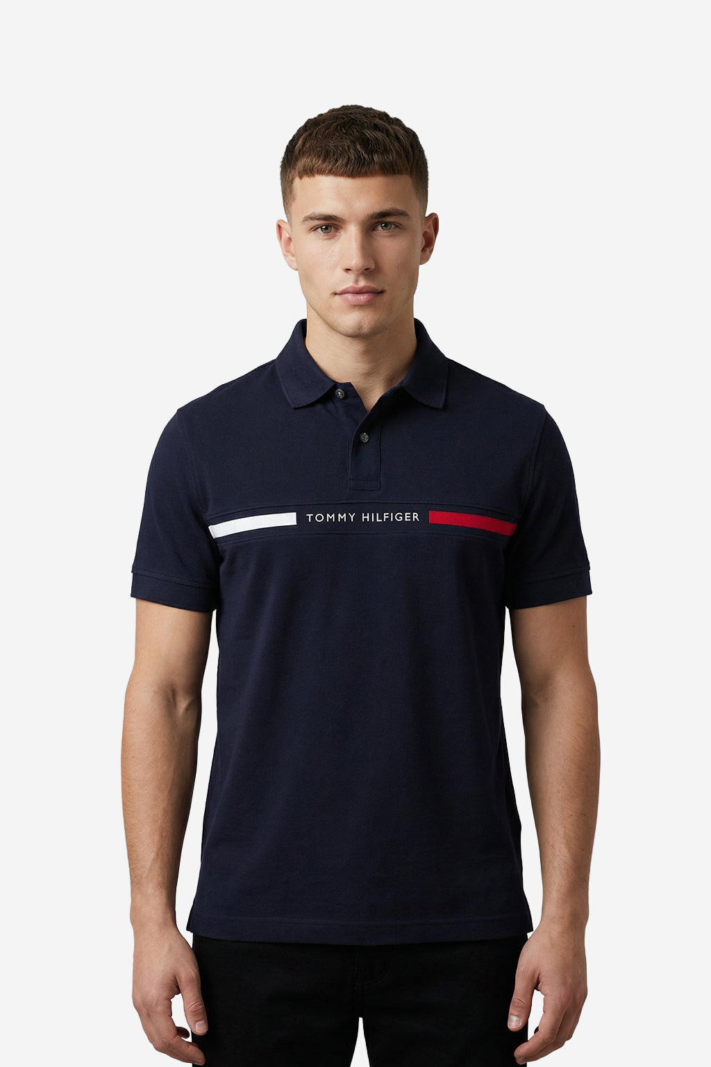 Tommy Hilfiger Desert Sky Chest Insert Polo