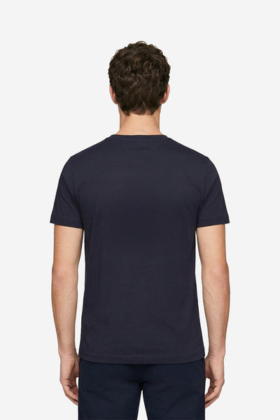 Tommy Hilfiger Desert Sky Flag Roundle Embossed Tee