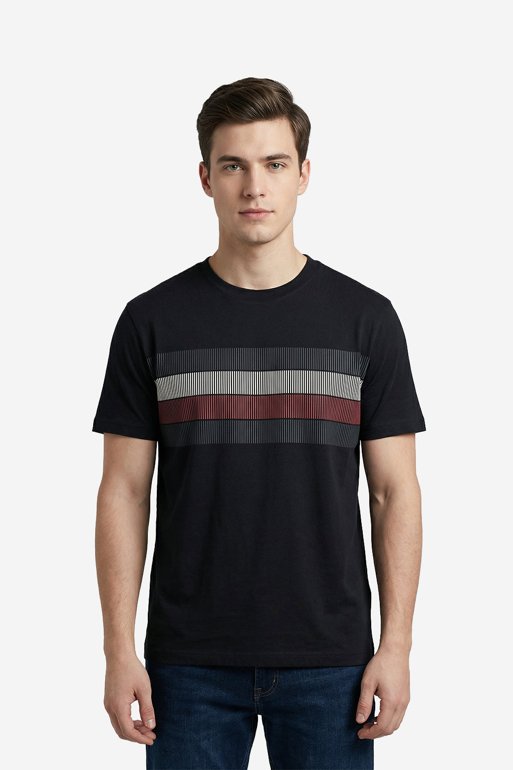 Tommy Hilfiger Desert Sky Shadow Global Stripe Tee