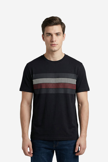 Tommy Hilfiger Desert Sky Shadow Global Stripe Tee