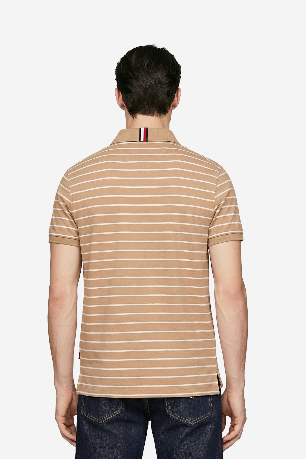 Tommy Hilfiger Safari Canvas/Ecru Liquid Cotton Essential Regular Polo