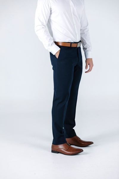 Canterbury Navy Suit Trousers Trousers